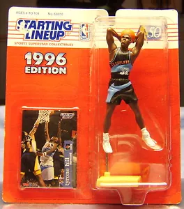 1996 Tyrone Hill novato de la NBA Cleveland Cavaliers #32 figura de acción Kenner nueva de lote antiguo - Imagen 1 de 2