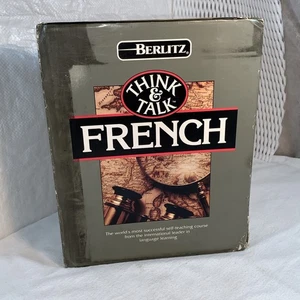 Berlitz Think And Talk French Cassette Tape Learning Self Language Education - Picture 1 of 21