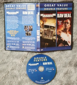 DVD Double Feature Raw Deal - Maximum Overdrive (Cleaned) Action - Horror - Picture 1 of 5
