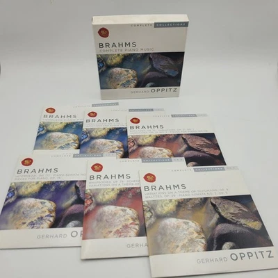 BRAHMS Complete Piano Music 5 CD Set RCA Red Seal Gerhard Oppitz Ballades Foto 1 de 4