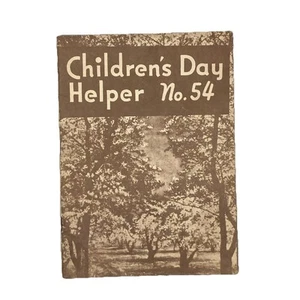 Ayudante de Día Infantil Nº Libro de 54 partituras Rodeheaver George Sanville 1954 - Imagen 1 de 6