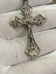 Schöner Rosenkranz Sterling Silber Vintage Italien - Bild 1 von 16