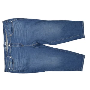 Torrid Women's Plus Size 28 Boyfriend Ankle Jeans Blue Cotton Blend Zip Solid - Picture 1 of 8
