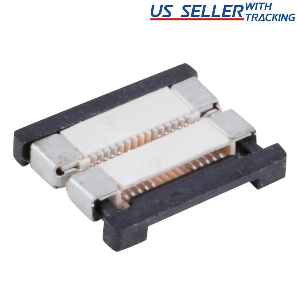 10X 8mm 2-pin Low Profile Solderless Coupler PCB Connector for 3528 120/m LED St - Image 1 of 1