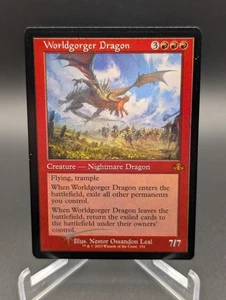 Worldgorger Dragon (Retro Frame) Dominaria Remastered Foil - Picture 1 of 3