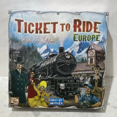 Days of Wonder Ticket to Ride Europe Board Game COMPLETE - Image 1 of 4