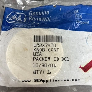 GE Teil # WR2X7470 Bedienknopf (G1G) - Bild 1 von 3