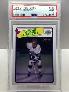 1988-89 O PEE CHEE WAYNE GRETZKY #120 PSA 9 MINT - Picture 1 of 2