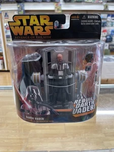 Star Wars Revenge of the Sith Rebuild Darth Vader 3.75" Deluxe Set Hasbro 2005 - Picture 1 of 8