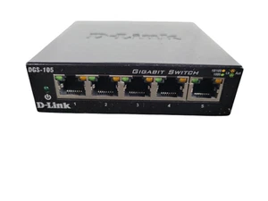 D-Link DGS (DGS-105) 5-Port Gigabit External Switch ! - Picture 1 of 3