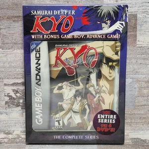 Paquete de juego completo Samurai Deeper Kyo DVD + Gameboy Advance juego último GBA ¡RARO! - Imagen 1 de 9