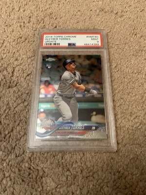 2018 Topps Chrome 更新全明星 Gleyber Torres #HMT80 PSA 9 — 第 1/4 张图片