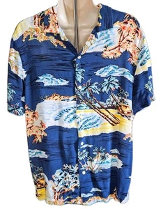 H&M Hawaiihemd Herren Gr. XS Knopfleiste Freizeit Kurzarm Freizeit Tropical - Bild 1 von 14
