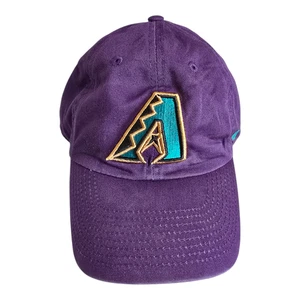 Arizona Diamondbacks MLB '47 Brand Adjustable Baseball Cap Hat Purple Old Colors - Picture 1 of 9