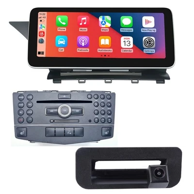 Autoradio Radio GPS+Rückfahrkamera für Mercedes-Benz GLK-Klasse X204 GLK300 DAB+ - Bild 1 von 4