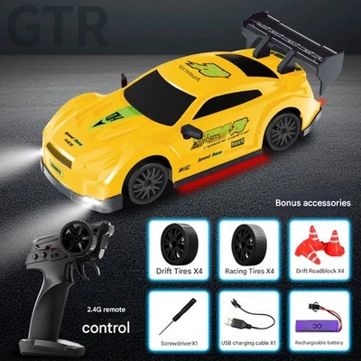 1:20 Drift Car 2.4G 4WD High Speed RC Racing Car Remote Control Vehicle ToyODWo - Image 1 of 4