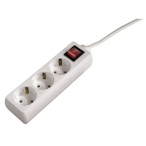 Rallonge 3 Tomas Schuko Hama 69030382 Blanc - Afbeelding 1 van 2