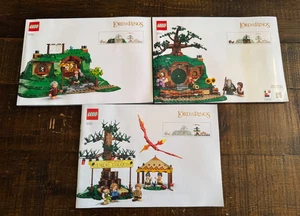 10354 Lego Lord Of The Rings: All 3 The Shire Instruction Manuals - Picture 1 of 1