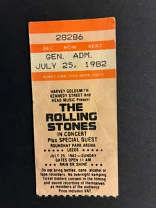 The Rolling Stones Ticket 1982 - Picture 1 of 1