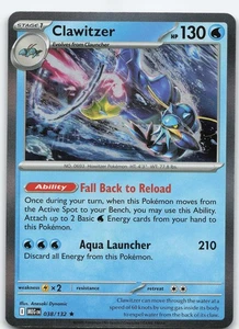 Clawitzer - 038/132 Rare Holo ME01: Mega Evolution NM Pokémon - Bild 1 von 2