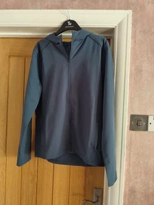 Blue Under Armour Storm Run Hooded jacket Mens Size Small - Picture 1 of 5