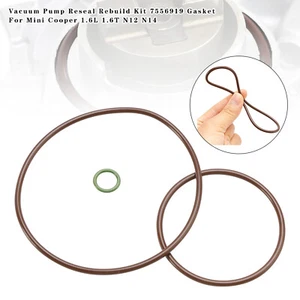 Vacuum Pump Reseal Rebuild Kit 7556919 Gasket For Mini Cooper 1.6L 1.6T N12/14 X - Picture 1 of 15