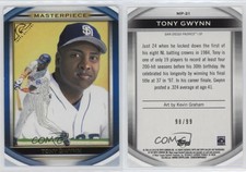 2019 Topps Gallery Masterpiece Blue /99 Tony Gwynn #MP-21 HOF