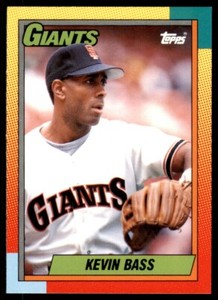 1990 Topps Traded Kevin Bass . San Francisco Giants #7T