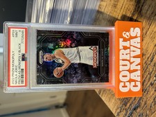2022-23 Nikola Jokic | Black Icons PSA 9 | NBA Panini Monopoly Prizm #PS9