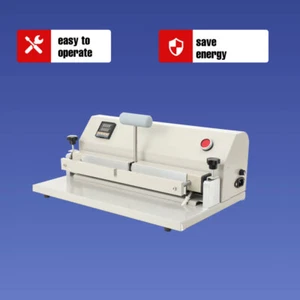 110V Schreibtisch Buch Hardcover Nutpressmaschine DC-500C Rillmaschine - Bild 1 von 12