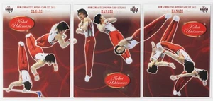 3er Set Karten (KOHEI UCHIMURA) - 2015 BBM GYMNASTIK Sammelkarte "HANABI" - Bild 1 von 3