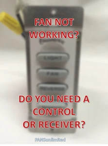 USPS Shipping Label TESTING SERVICE For Your Casablanca Ceiling Fan W-32 Control - Picture 1 of 5