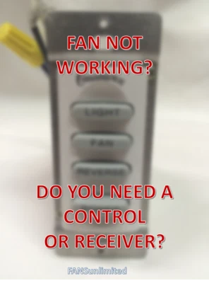 USPS Shipping Label TESTING SERVICE For Your Casablanca Ceiling Fan W-32 Control