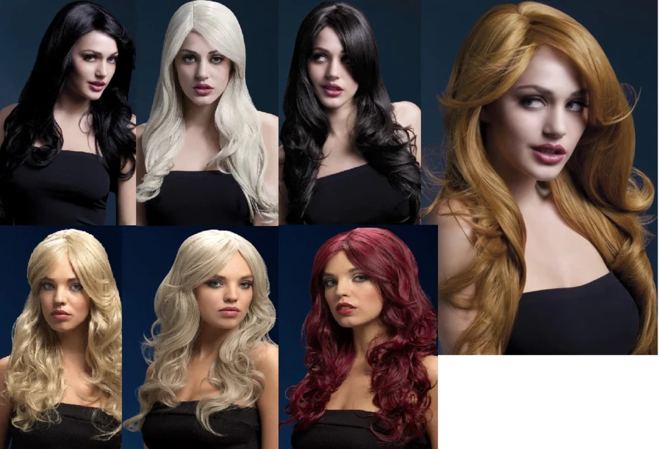 Peluca resistente al calor lavable elegante peluca para damas vestido elegante peluca Nicole Foto 1 de 1