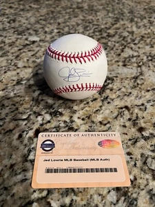 JED LOWRIE Signed/Autographed BASEBALL BALL - Oakland A's w/COA - Picture 1 of 5
