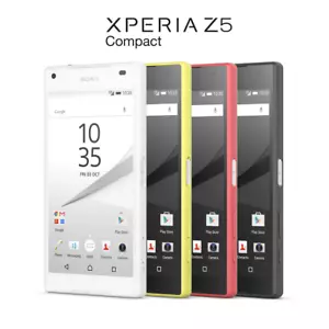 Sony Xperia Z5 Compact 32 GB Z5C E5823 Golbal Version white black yellow pink - Picture 1 of 32