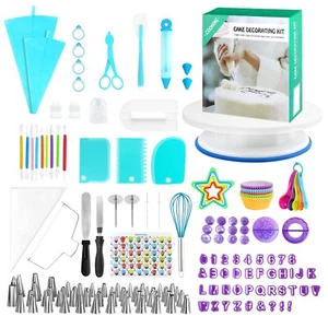 305pcs Cake Decorating Supplies Cake Decorating Kits For Beginners Cupcake Decor - Picture 1 of 7
