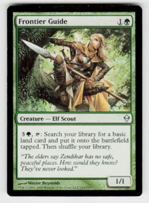 Zendikar #161 Frontier Guide - Image 1 of 2