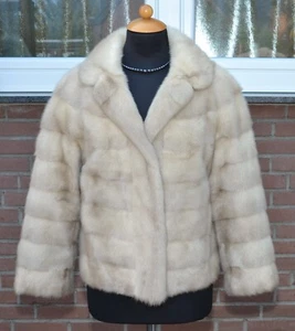 A5368 CROSSNERZ JACKE ECHT PELZ PELZJACKE CROSS NERZJACKE - REAL MINK FUR JACKET - Bild 1 von 16