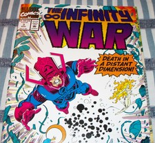 The Infinity War #3 Thanos, Avengers & Fantastic Four Aug. 1992 in VF+ con.  DM
