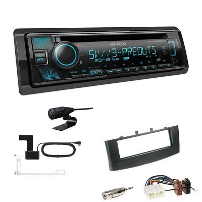 Kenwood CD-Receiver Autoradio DAB+ Bluetooth für Mitsubishi Colt VI 2008-2012 - Bild 1 von 4