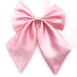 Unisex Solid Color Lolita Necktie Costume Uniform Adjustable Bow-Tie-Accessories - Picture 1 of 21