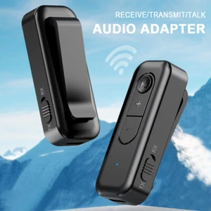 2 In 1 USB Wireless Blue-tooth 5.3 Audio Adapter For Car Music Audio Aux Adapter - Photo 1/8