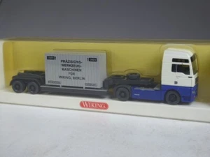 (KD-38) Wiking 5030240 MAN TG-A XXL pianale ribassato con carico in confezione originale - Foto 1 di 1