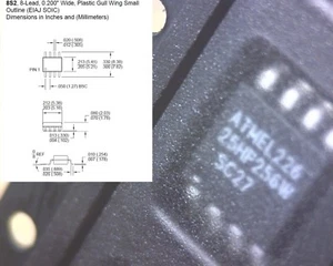25HP256W SPI Serial EEPROM ... 52x - Bild 1 von 1