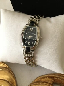 Charter Club women’s watch new silver bracelet diamonds New Battery! - Picture 1 of 5