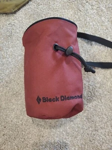 Neu ohne Etikett Black Diamond Burgundy Chalk Bag - Bild 1 von 3