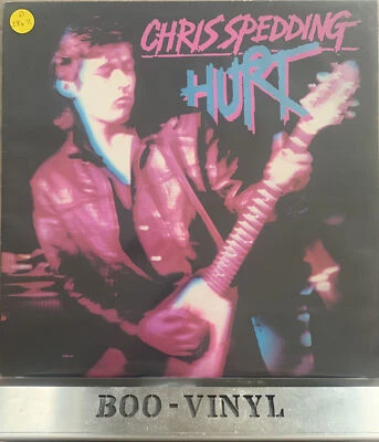 Chris Spedding vinyl LP album record Hurt UK SRAK529 RAK 1977 NR MINT CON A2/B2 - Image 1 of 4