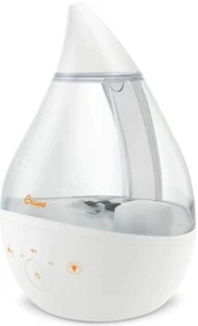 Crane EE-5306CW 4-in-1 Drop Ultrasonic Cool Mist Humidifier - Clear/White - Picture 1 of 8