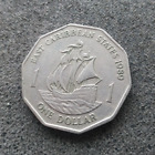 Monnaie Etats Caraïbe Orientale 1 Dollar 1989 KM#20  [Mc1137]